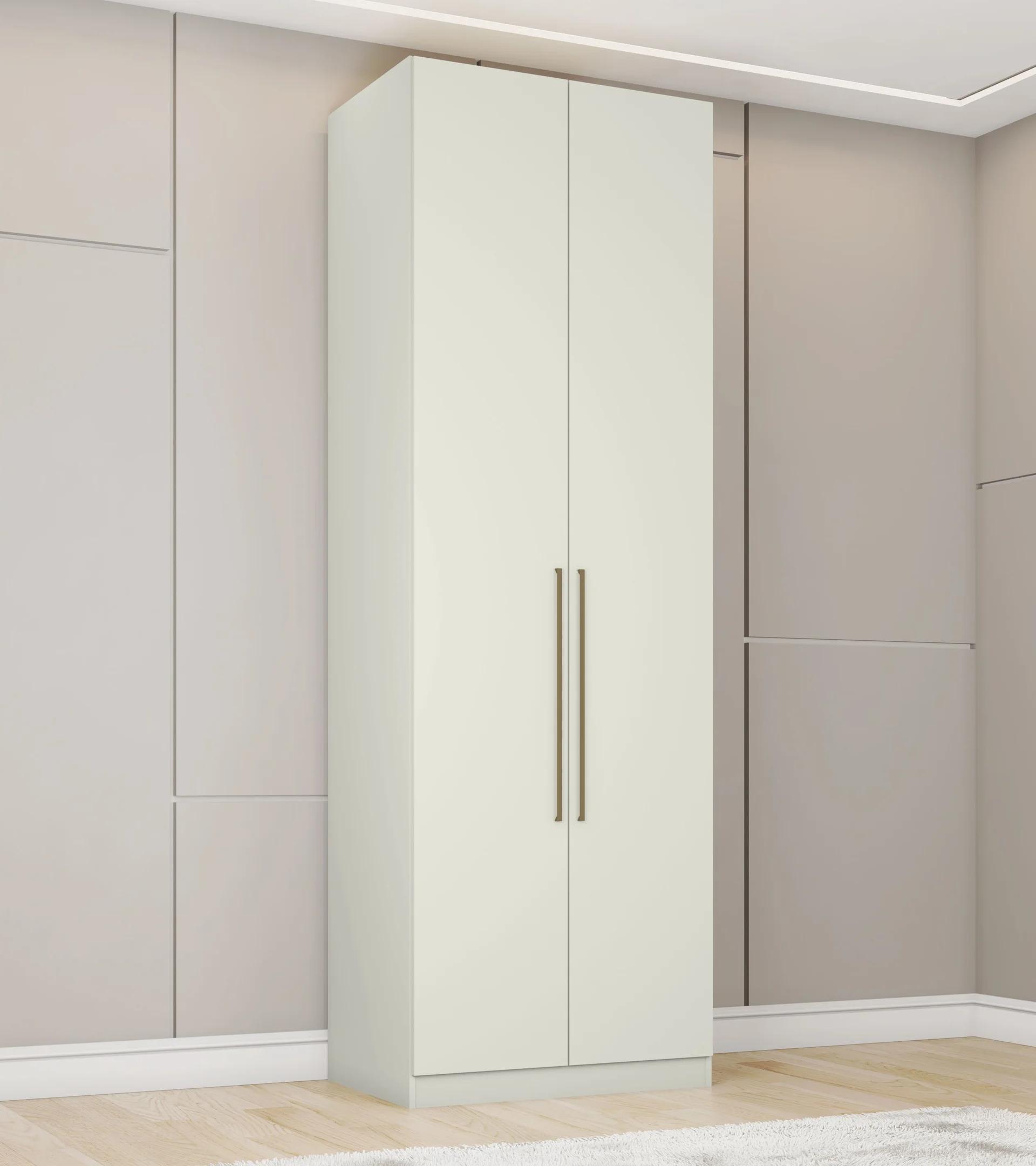 Módulo de clóset de 2 puertas y 3 cajones