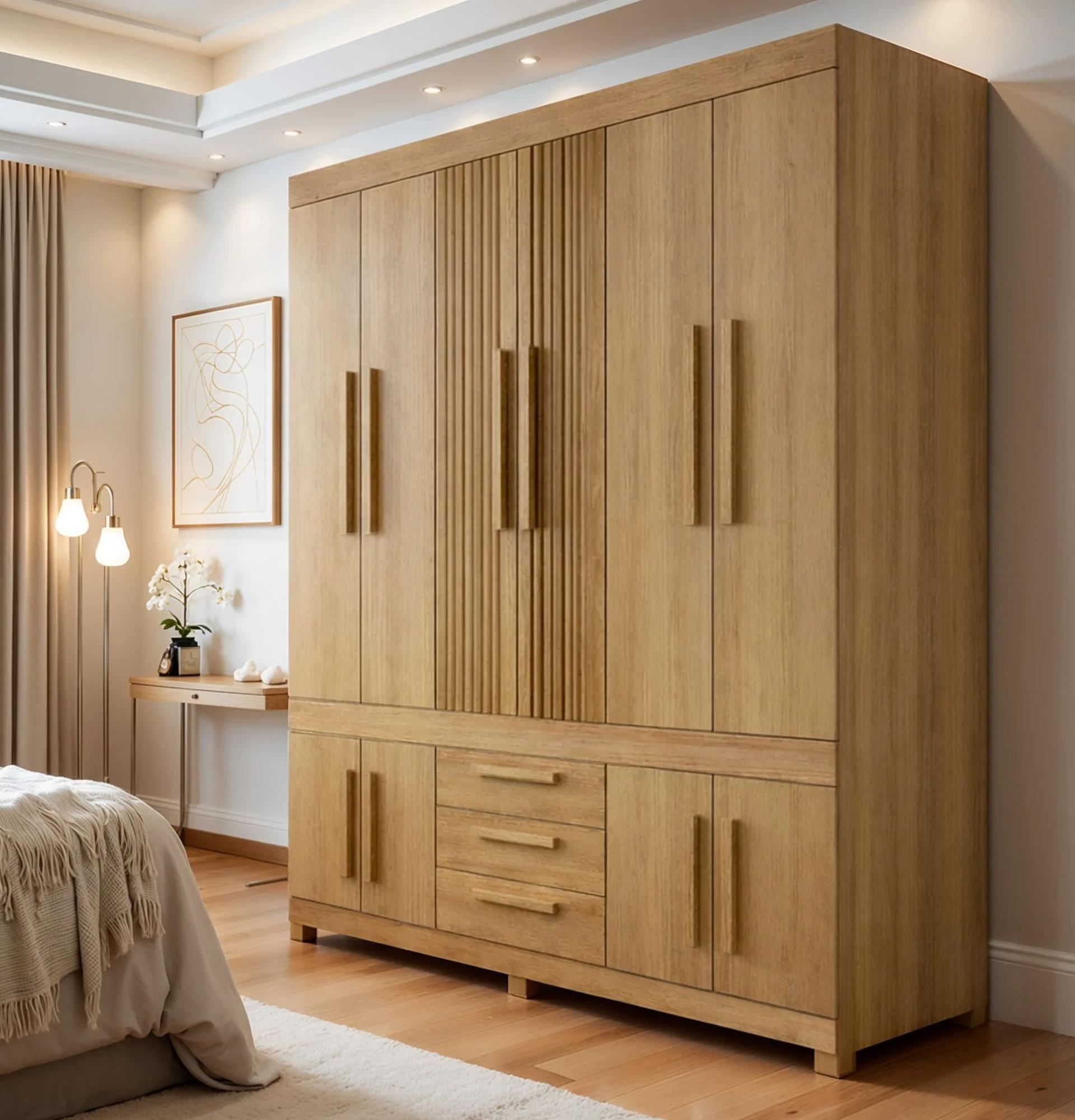 Clóset MDF de 10 puertas y 3 cajones