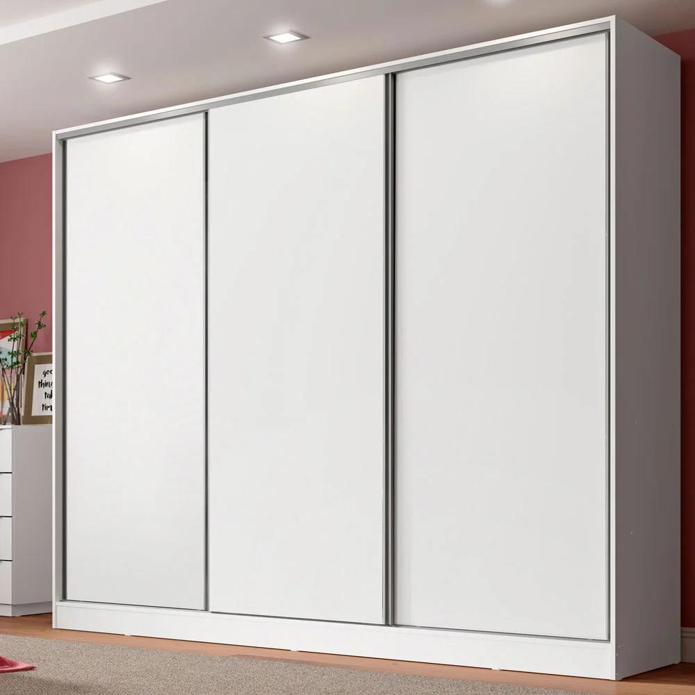 Clóset MDF de 3 puertas corredizas