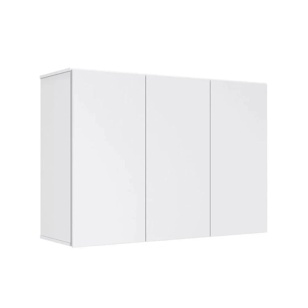 Armario Aéreo de Cocina 3 Puertas, Blanco