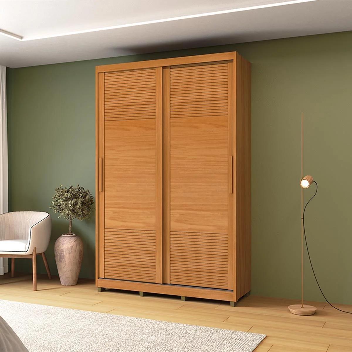 Clóset 2 Puertas Corredizas 100% MDF Natural